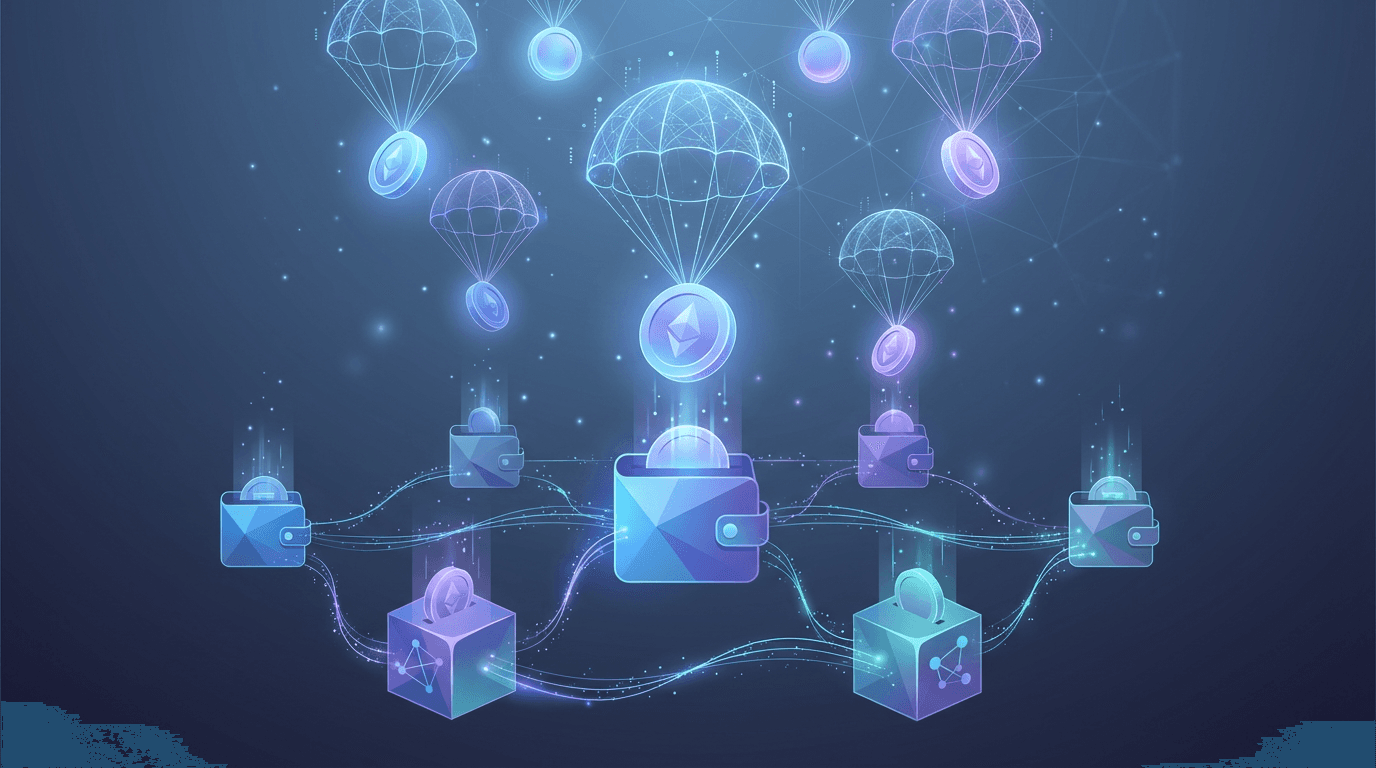 空投是什么？一文看懂加密货币空投类型、参与方式与安全风险